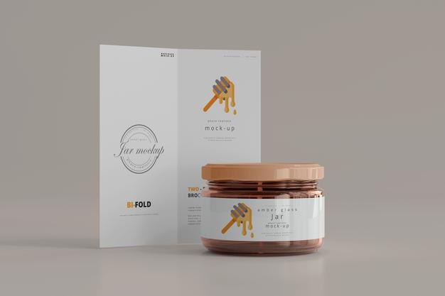 Jar Mockup Psd