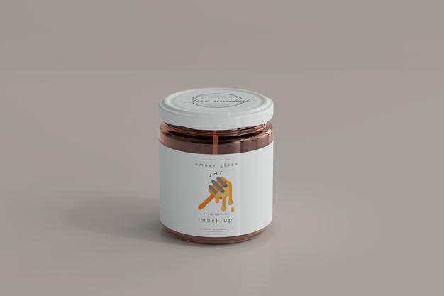 Jar Mockup Psd