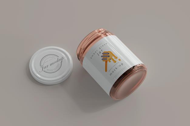 Jar Mockup Psd