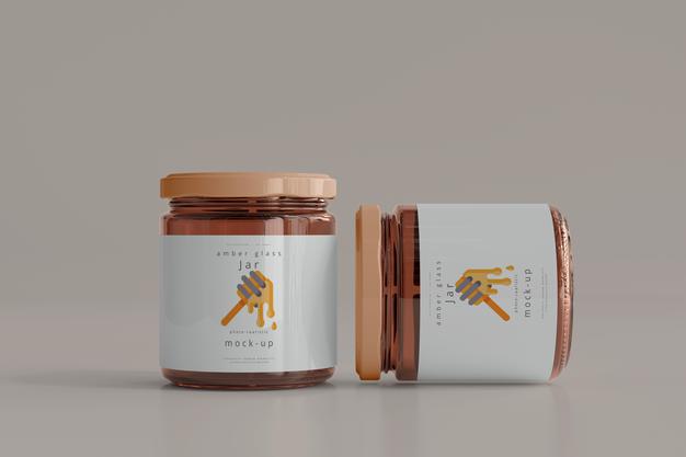 Jar Mockup Psd