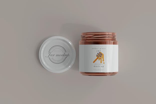 Jar Mockup Psd