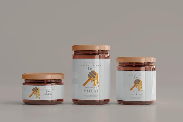 Jar Mockups Psd
