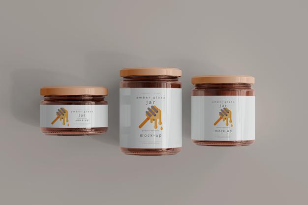 Jar Mockups Psd
