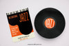 Jazz Mockup With Vinyl And Magazine Psd
