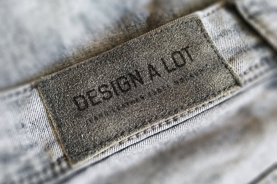 Jeans Label Mockup