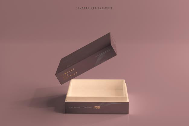 Jewelry Or Gift Box Mockup Psd