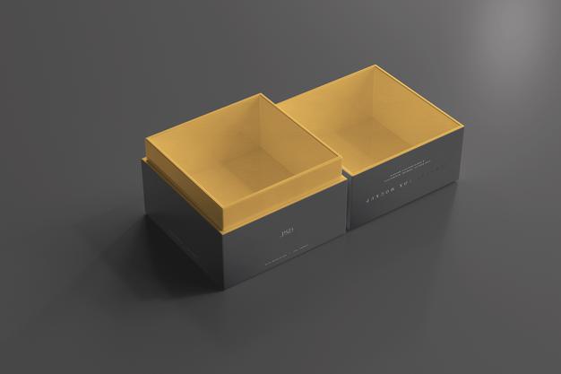 Jewelry Or Gift Box Mockup Psd