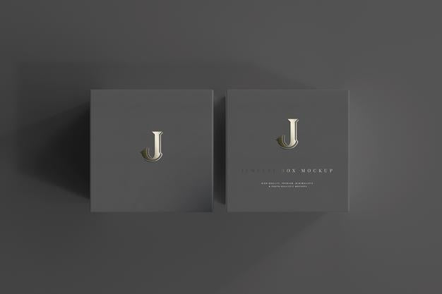 Jewelry Or Gift Box Mockup Psd