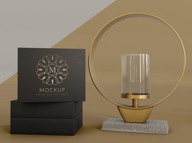 Jewelry Packaging Display Mock Up Psd