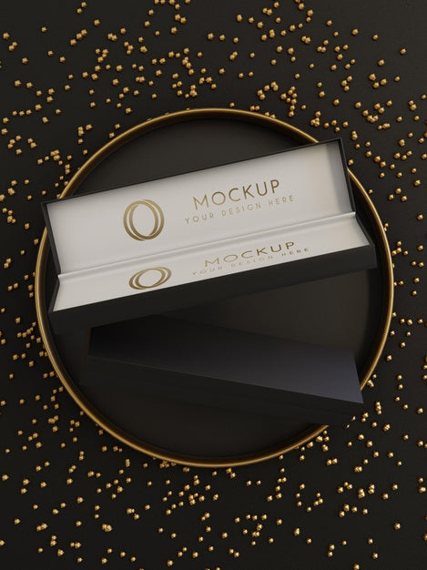 Jewelry Packaging Display Mock Up Psd