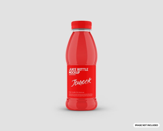 Juice Bottle Mockup Psd