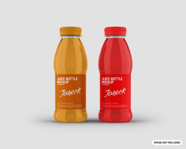 Juice Bottle Mockup Psd