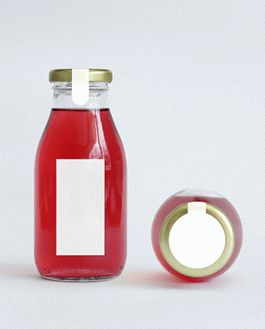 Juice Bottle Mockup Psd