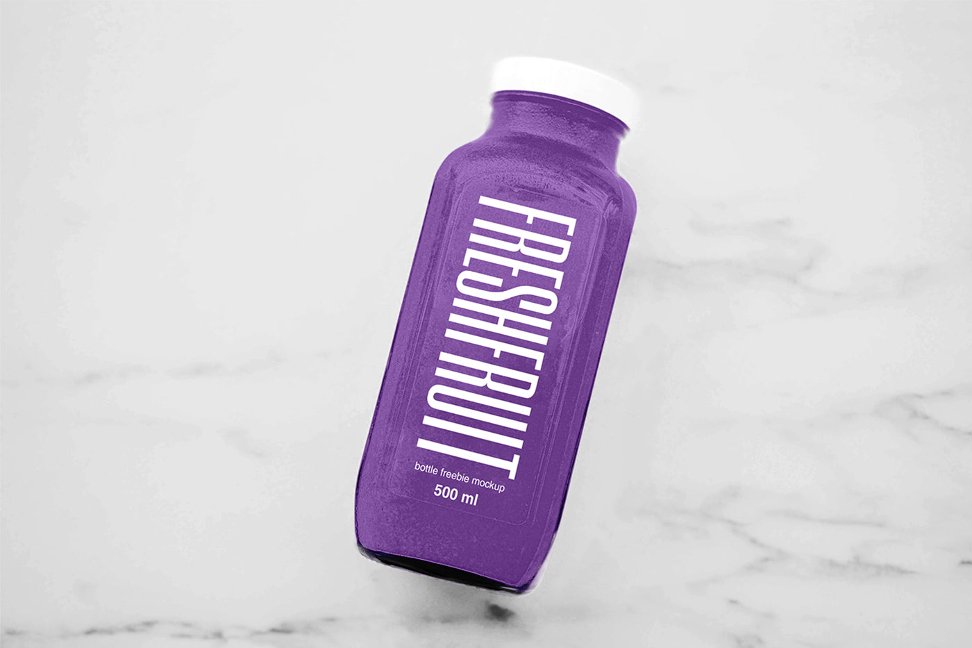 Juice Bottle Mockup