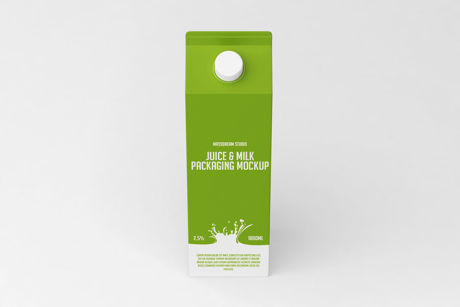 Juice Packaging Mockup
