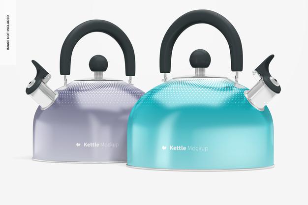 Kettles Mockup Psd