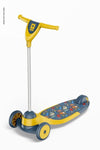 Kick Scooter Toy Mockup, Right View Psd