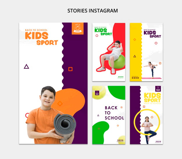 Kids Sport Social Media Template Psd
