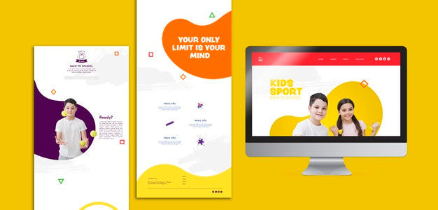 Kids Sport Social Media Template Psd