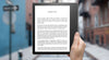 Kindle Oasis In Hand Mockup Psd