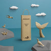 Kraft Paper Bag And Sea Life With Mock-Up Concept Psd