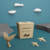 Kraft Paper Bag For Ocean Day With Mock-Up Psd