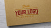Kraft Paper Letterpress Logo Mockup Psd