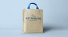 Kraft Paper Shopping Bag Mockup Psd