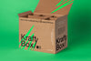 Kraft Psd Cardboard Box Mockup Set