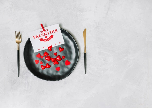 Label Mockup For Valentine Psd