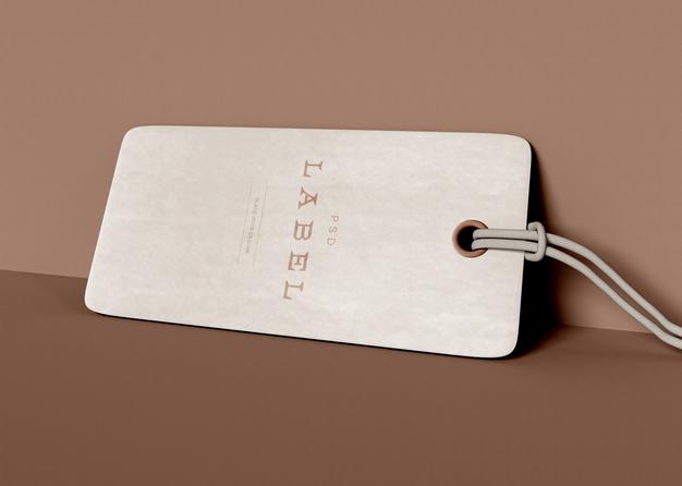 Label Tag Mockup Psd