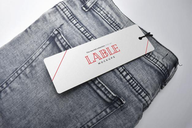 Label Tag Mockup Psd