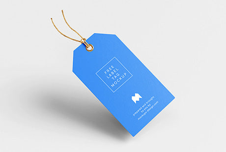 Label Tag Mockup