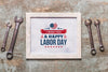 Labor Day Mockup With Frame And Objects Psd