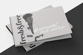Landscape Book Mockup