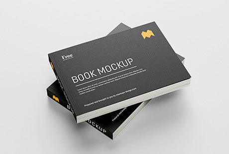 Landscape Book Mockup