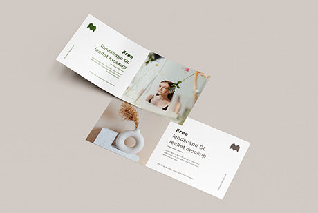 Landscape Dl Leaflet Mockup