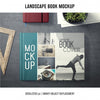 Landscape Photo Album Book Cover Mockup