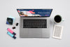 Laptop And Tools At Workspace Psd