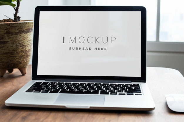 Laptop Digital Device Screen Mockup Psd