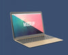 Laptop Lateral View Mock Up Psd