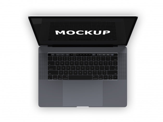Laptop Mock Up Design Psd