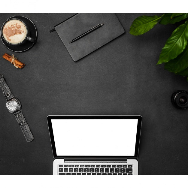 Laptop Mock Up Design Psd