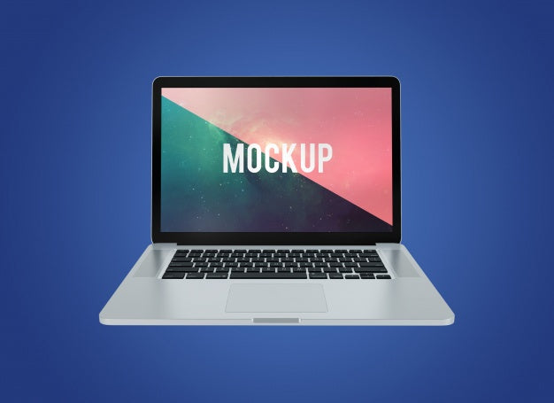 Laptop Mock Up Design Psd