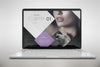 Laptop Mock Up Front View Psd