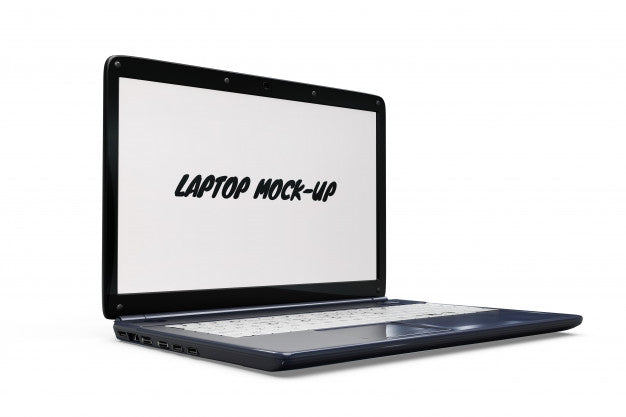 Laptop Mock-Up Isolated Psd