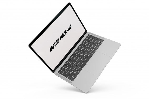 Laptop Mock-Up Isolated Psd
