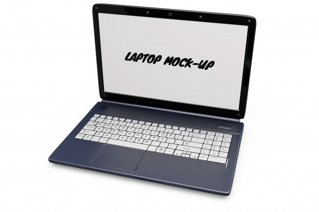 Laptop Mock-Up Isolated Psd