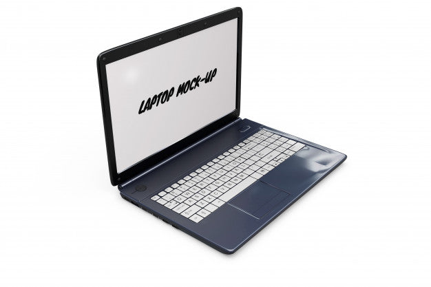 Laptop Mock-Up Isolated Psd