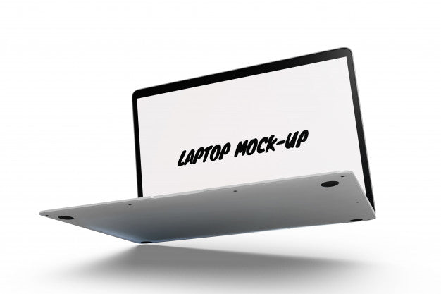 Laptop Mock-Up Isolated Psd
